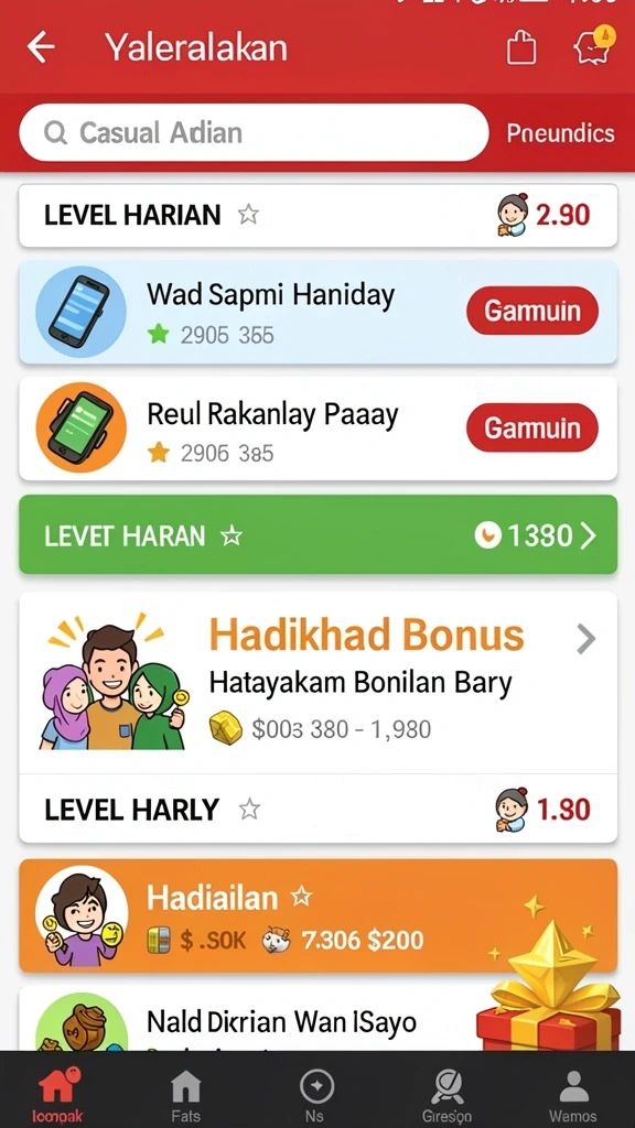 55rp - Tampilan antarmuka yang bersih dan modern.