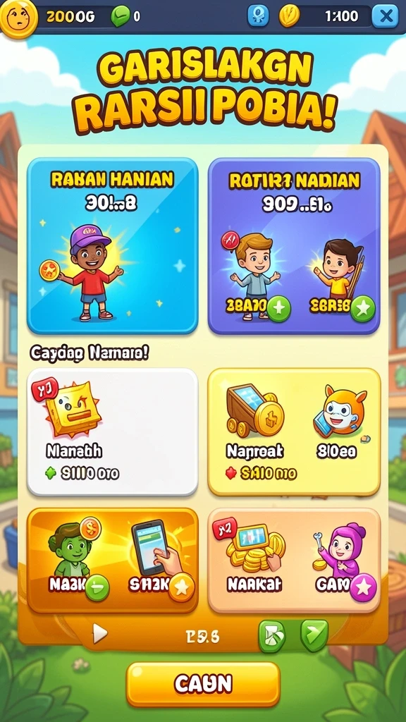 888idr - Tampilan menu utama yang menarik dan mudah dinavigasi.