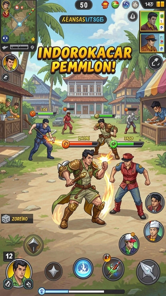 idrgame - Fitur multiplayer yang memungkinkan bermain bersama teman.