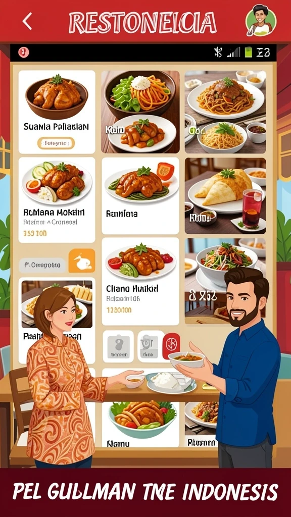 joyputar - Tampilan antarmuka yang menarik dan mudah digunakan.