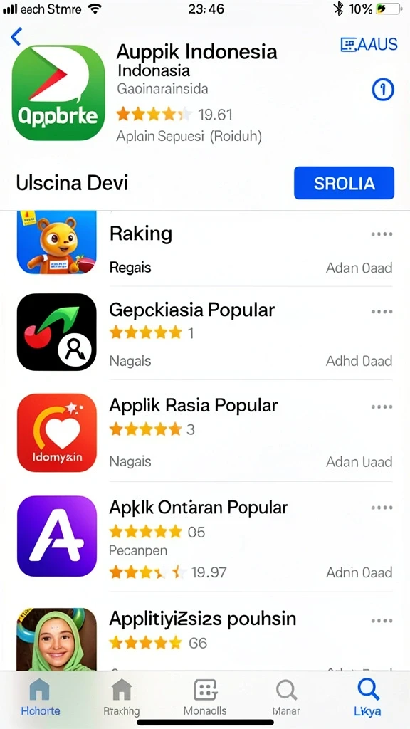 katawin - Tampilan antarmuka yang menarik dan mudah dinavigasi.