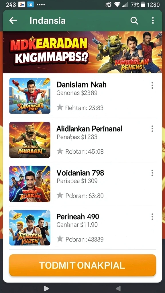 petirrp - Tampilan antarmuka utama yang intuitif dan menarik.