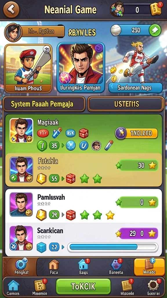 rawontoto - Mode permainan yang beragam untuk semua level.