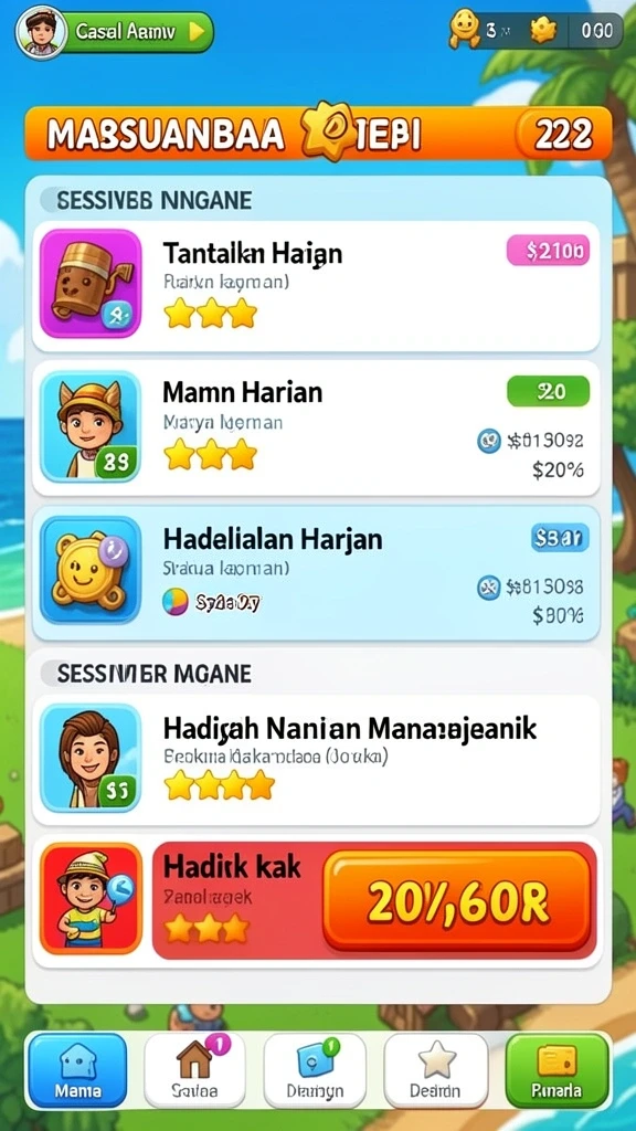 rpvip8 - Tantangan menarik yang menguji keterampilan pemain.